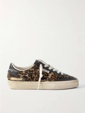 Leopard Golden Goose Sneakers